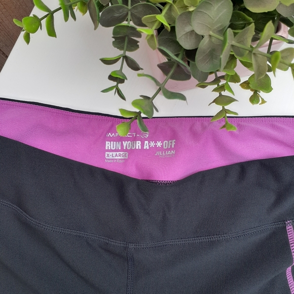 NWT Impact Jillian Michaels Crop Leggings Xlarge - Picture 8 of 8
